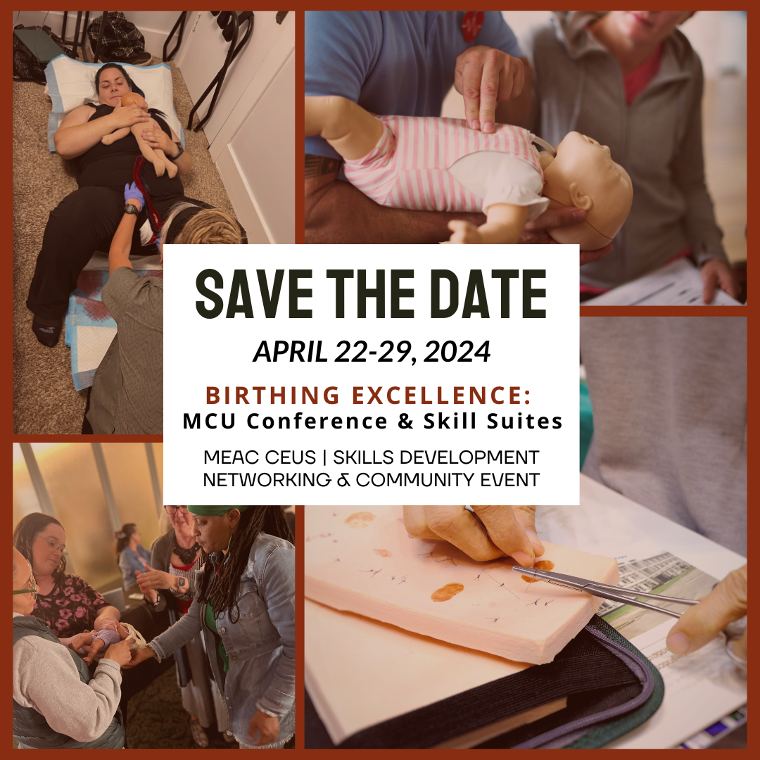 Birthing Excellence MCU Conference & Skill Suites 2024 Midwives
